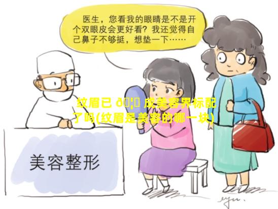 纹眉已 🦊 成美容界标配了吗(纹眉是美容的哪一块)